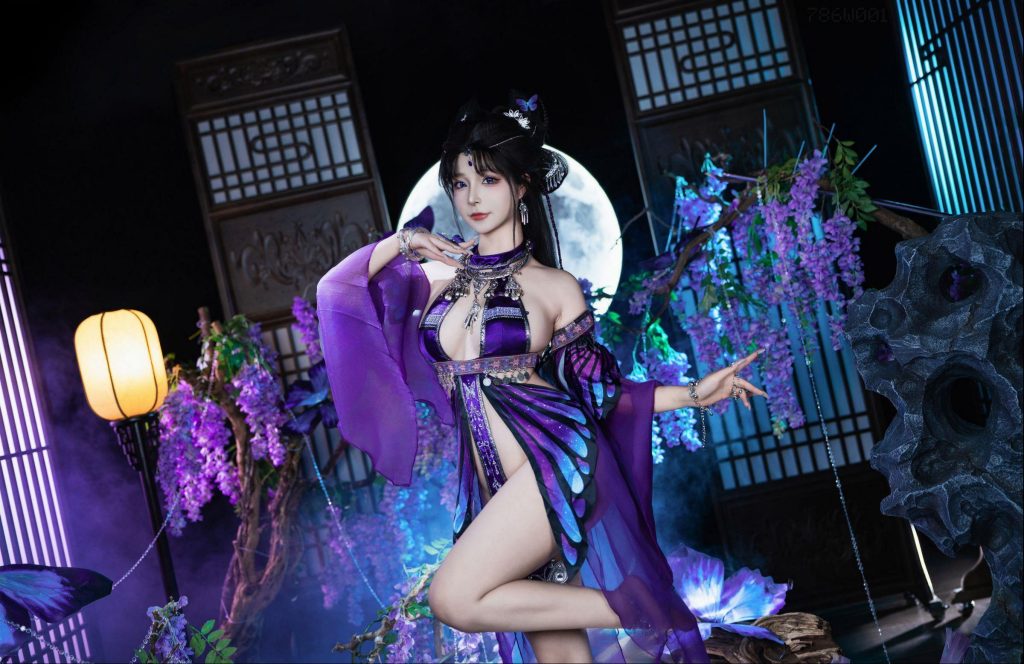 图片[5]-美女套图第15期：孙语赛都惊叹的毒姐COS，美到窒息！