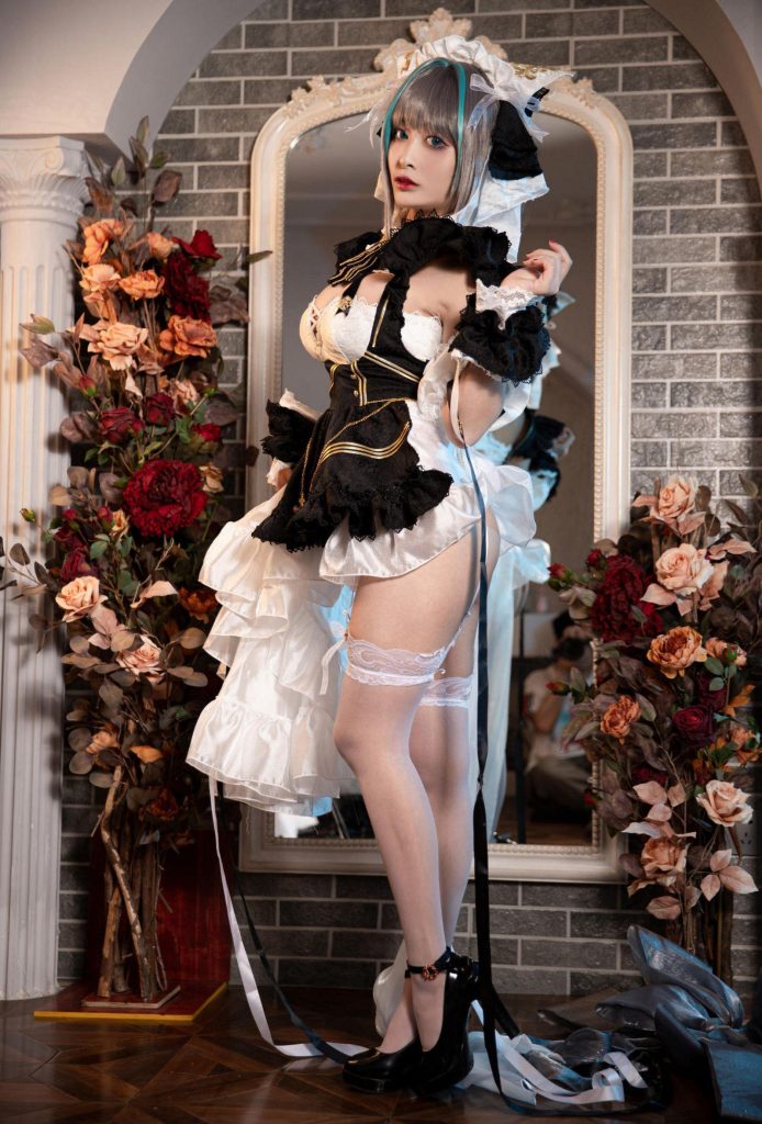 图片[4]-生见爱瑠梦幻变身碧蓝航线柴郡，绝美COS来袭！