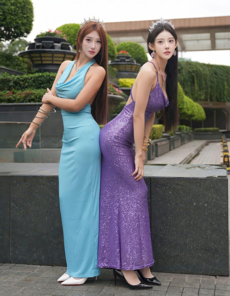 图片[4]-美女套图第17期：李小璐闺蜜团来袭，优雅性感双在线！