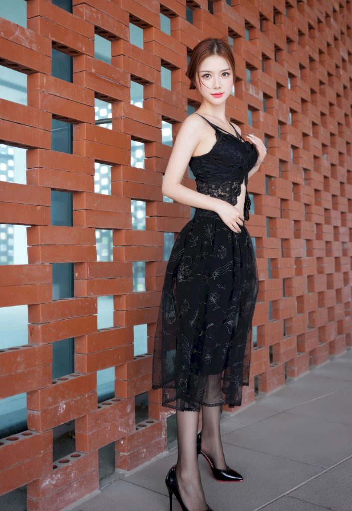 图片[2]-美女套图第42期：Angelababy黑纱魅惑，性感来袭！