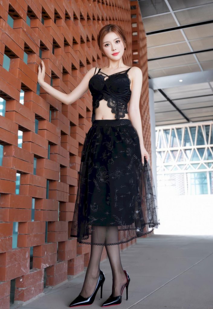 图片[5]-美女套图第42期：Angelababy黑纱魅惑，性感来袭！