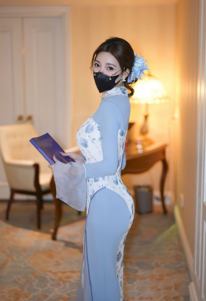 图片[3]-美女套图第37期：王馨瑶旗袍优雅绽放，东方美学惊艳时光！