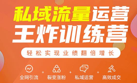 私域流量运营王炸训练营：全网引流+裂变涨粉+私域运营+高效成交-高清美女套图，你想要的都有。
