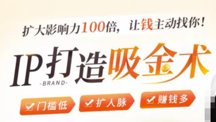 IP打造吸金术：0基础0资源，也能扩大影响力100倍，让钱主动找你！-高清美女套图，你想要的都有。