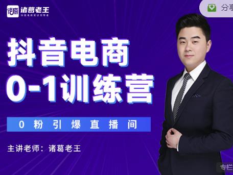 诸葛老王抖音电商0-1训练营，从0开始轻松破冷启动，引爆直播间-高清美女套图，你想要的都有。