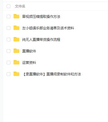 左小姐-直播带货俱乐部十三行、无人直播，全套教程附：工具、文档、话术资料-高清美女套图，你想要的都有。