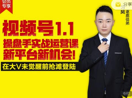 逐鹿视频号1.1操盘手实战运营课新平台新机会，打造私域流量阵地!-高清美女套图，你想要的都有。