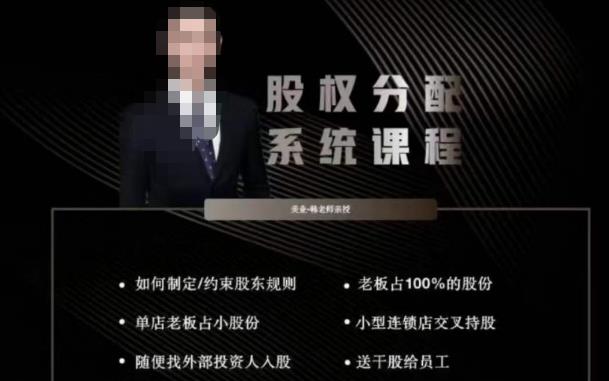 韩老师聊美业-美业股权分配系统课程,如何制定约束股东规则+老板占100%的股份+单店老板占小股份等-高清美女套图,你想要的都有。