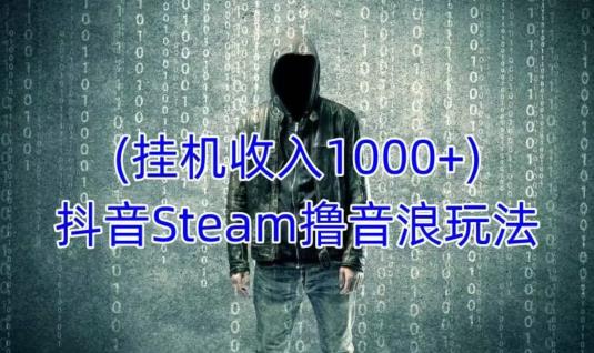 抖音Steam撸音浪玩法，挂机一天收入1000+不露脸 不说话 不封号 社恐人群福音-高清美女套图，你想要的都有。
