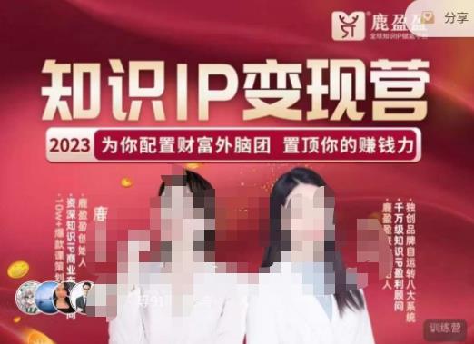 鹿盈盈-知识IP变现实操营，​普通人可复制的知识产品落地实操课，​带你打通知识IP变现底层逻辑-高清美女套图，你想要的都有。