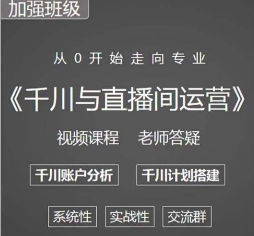 阳光哥·千川图文与直播间运营,从0开始走向专业,包含千川短视频图文、千川直播间、小店随心推-高清美女套图,你想要的都有。