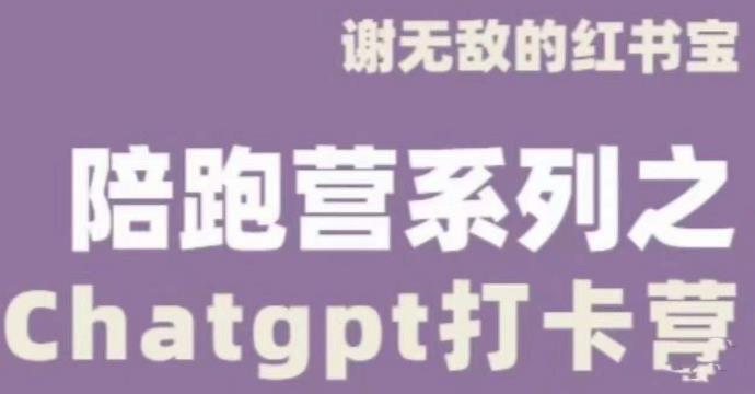 谢无敌ChatGPT打卡营,教你更好地使用ChatGPT来提高工作效率-高清美女套图,你想要的都有。