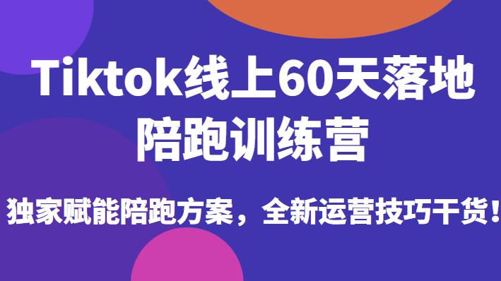 Tiktok线上60天落地陪跑训练营，独家赋能陪跑方案，全新运营技巧干货-高清美女套图，你想要的都有。