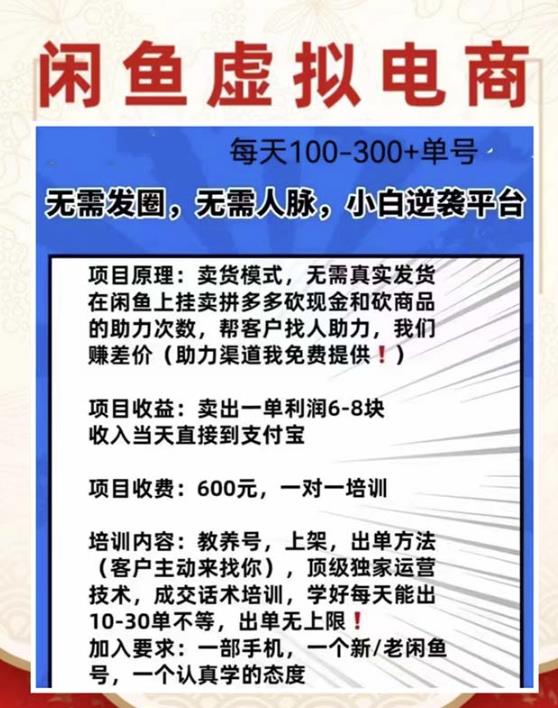 外边收费600多的闲鱼新玩法虚似电商之拼多多助力项目，单号100-300元-高清美女套图，你想要的都有。