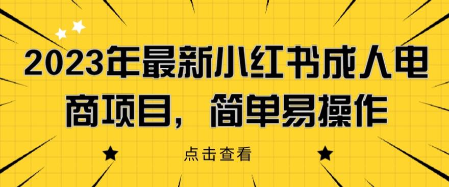 2023年最新小红书成人电商项目，简单易操作【详细教程】【揭秘】-高清美女套图，你想要的都有。