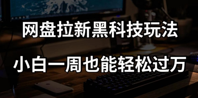 网盘拉新黑科技玩法，小白一周也能轻松过万【全套视频教程+黑科技】【揭秘】-高清美女套图，你想要的都有。