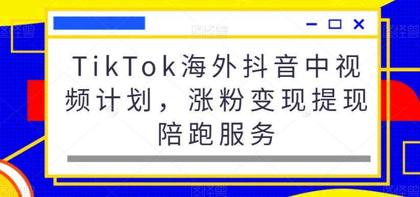 TikTok海外抖音中视频计划，涨粉变现提现陪跑服务-高清美女套图，你想要的都有。