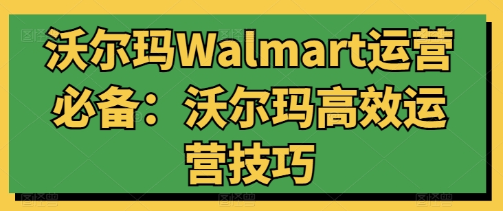 沃尔玛Walmart运营必备:沃尔玛高效运营技巧-高清美女套图,你想要的都有。