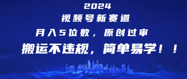 2024视频号新赛道，月入5位数+，原创过审，搬运不违规，简单易学【揭秘】-高清美女套图，你想要的都有。