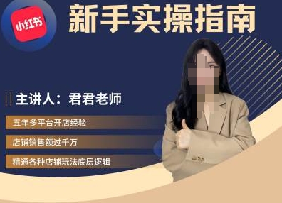 君君-小红书电商从入门到精通，新手实操指南-高清美女套图，你想要的都有。