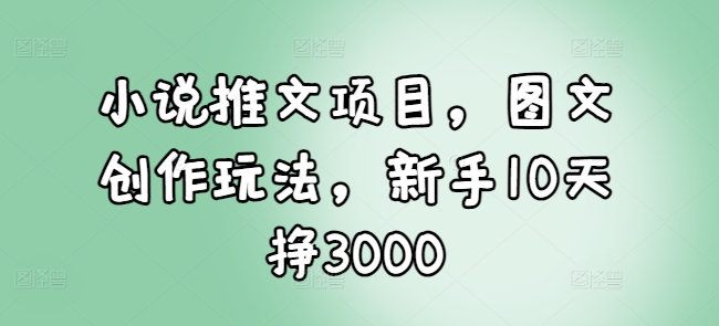 小说推文项目，图文创作玩法，新手10天挣3000-高清美女套图，你想要的都有。