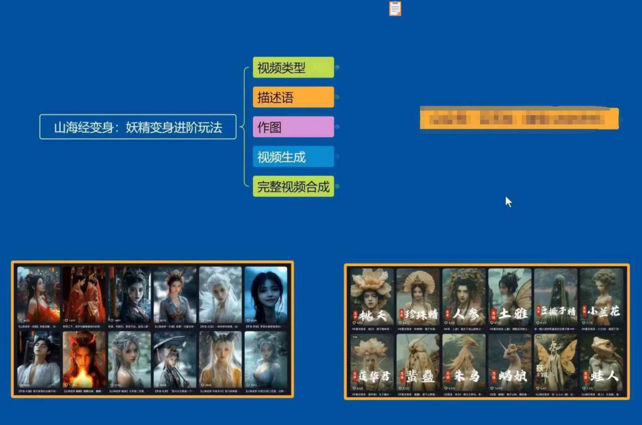 云天AI山海经变身视频教程，妖精变身进阶保姆级教学-高清美女套图，你想要的都有。