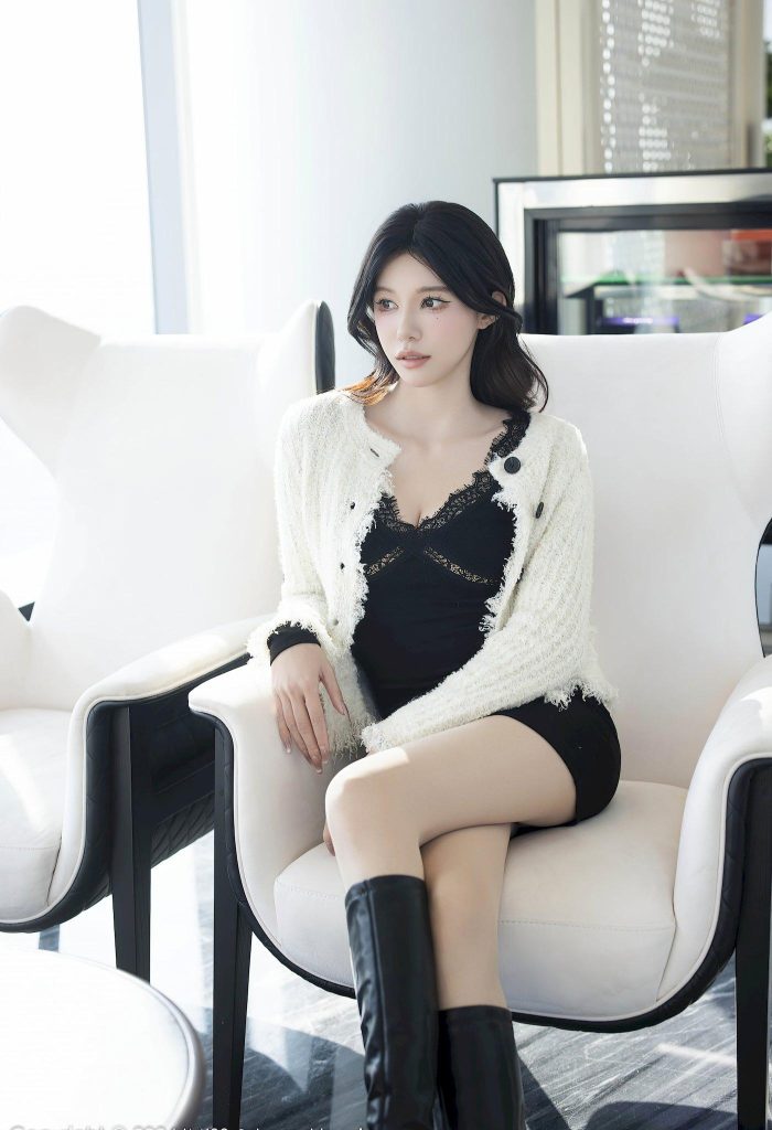 图片[3]-美女套图185期：刘亦菲，旗袍开衩设计，长腿与柔美并存，尽显古典风华