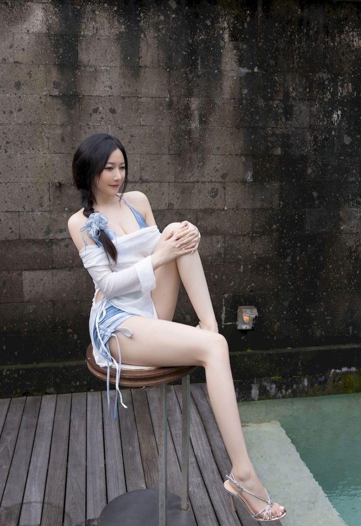 图片[3]-美女套图114期：赵小棠的露肩心事，慵懒午后里的少女情愫