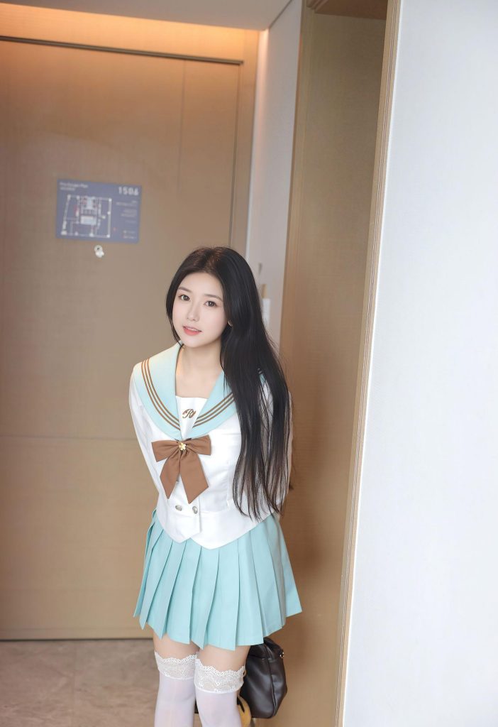 图片[4]-美女套图113期：林小鹿的JK日记，青涩制服里的元气少女