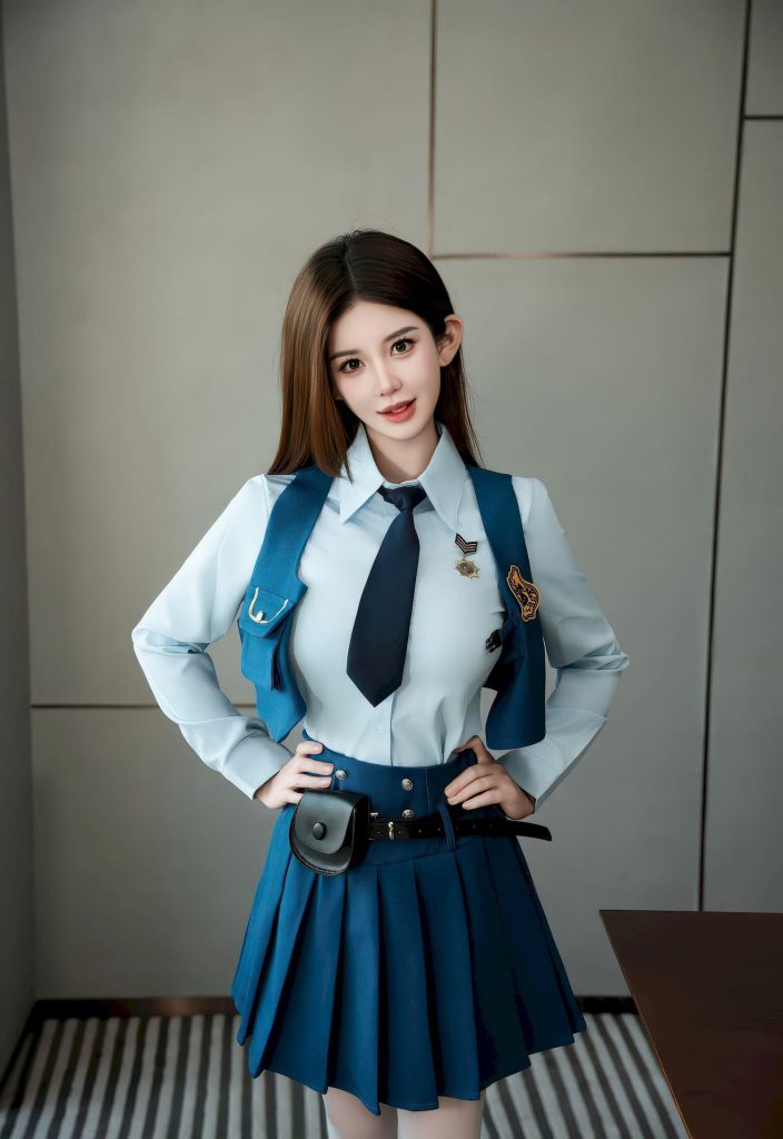 图片[3]-国产精品资源：杨超越的元气感，制服造型里的少女感暴击